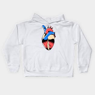 Human Heart Kids Hoodie